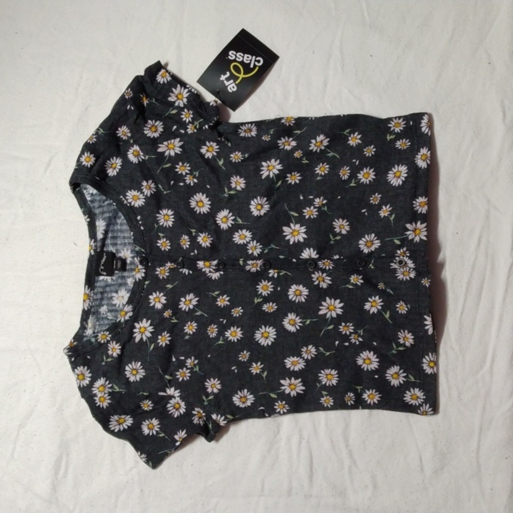 Girl's Art Class Button Down Shirt